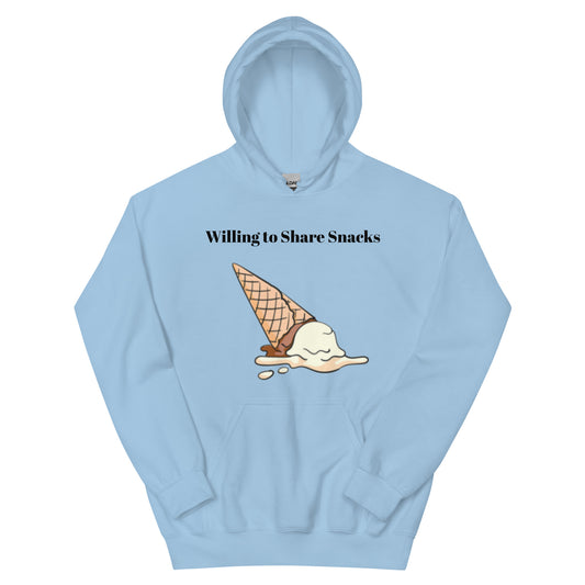 Willing to Share Snacks Unisex Hoodie