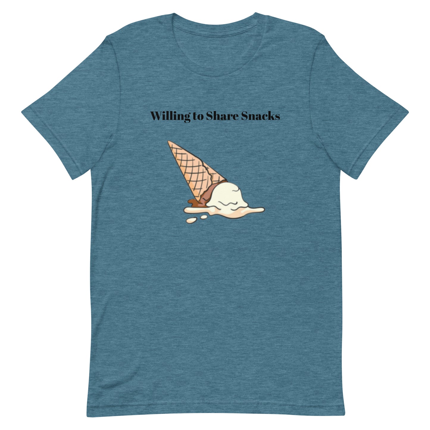 Willing to Share Snacks Unisex T-shirt