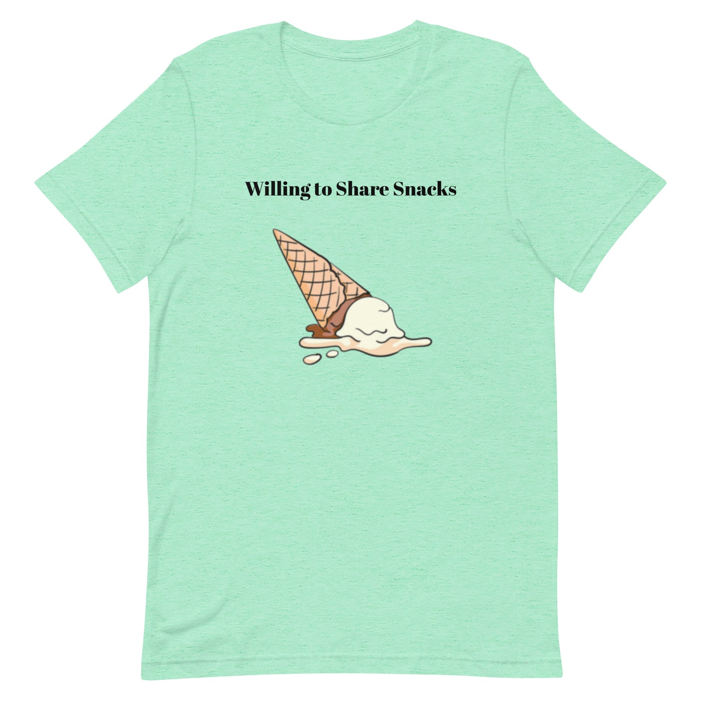 Willing to Share Snacks Unisex T-shirt