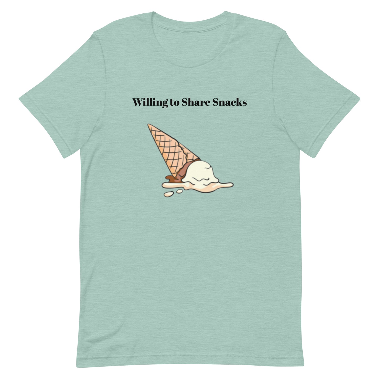 Willing to Share Snacks Unisex T-shirt