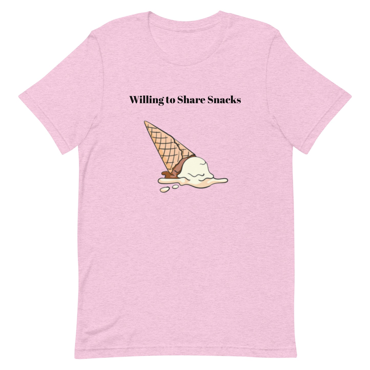 Willing to Share Snacks Unisex T-shirt