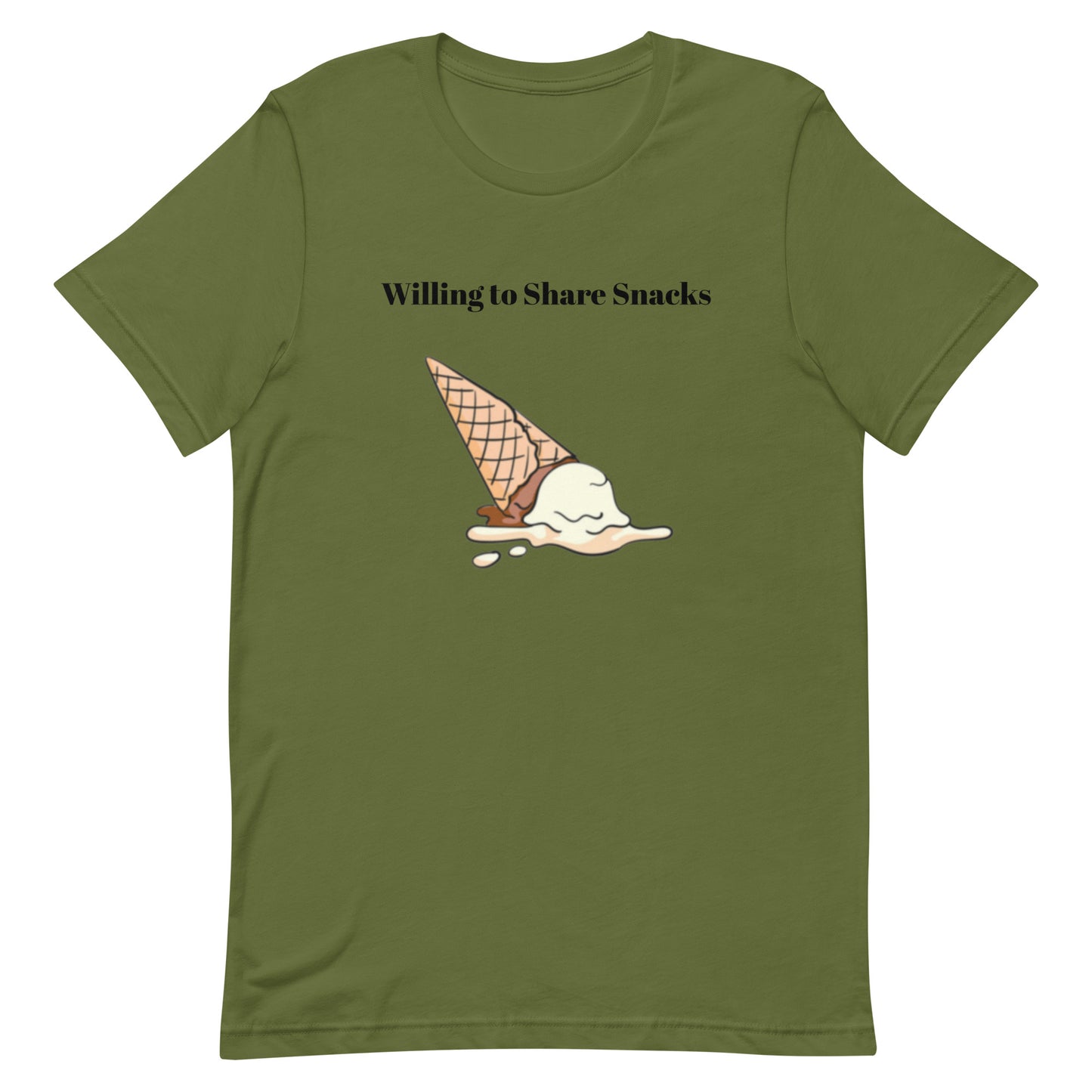 Willing to Share Snacks Unisex T-shirt