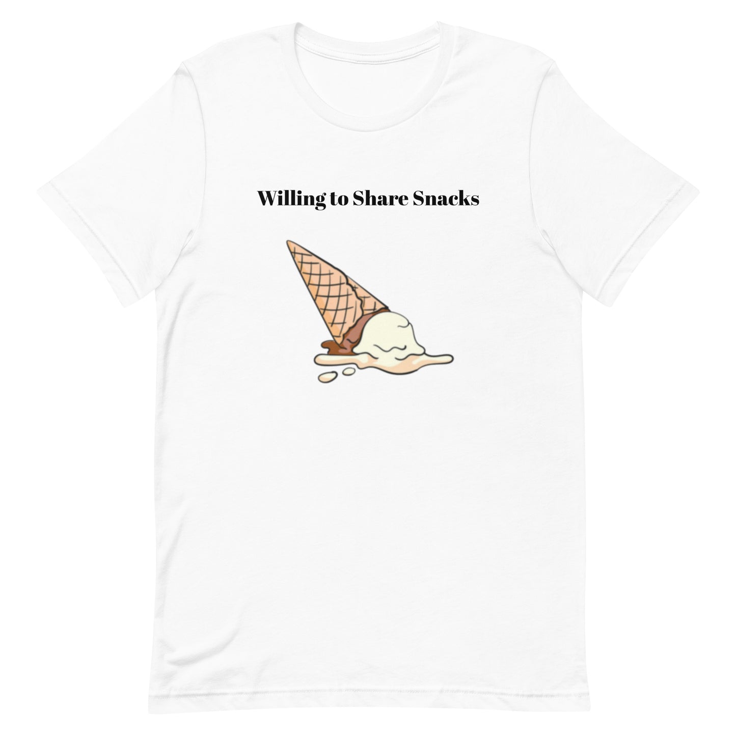 Willing to Share Snacks Unisex T-shirt