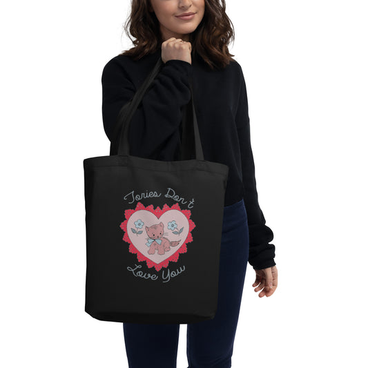 Goldenfux Kitten Heart Eco Tote Bag