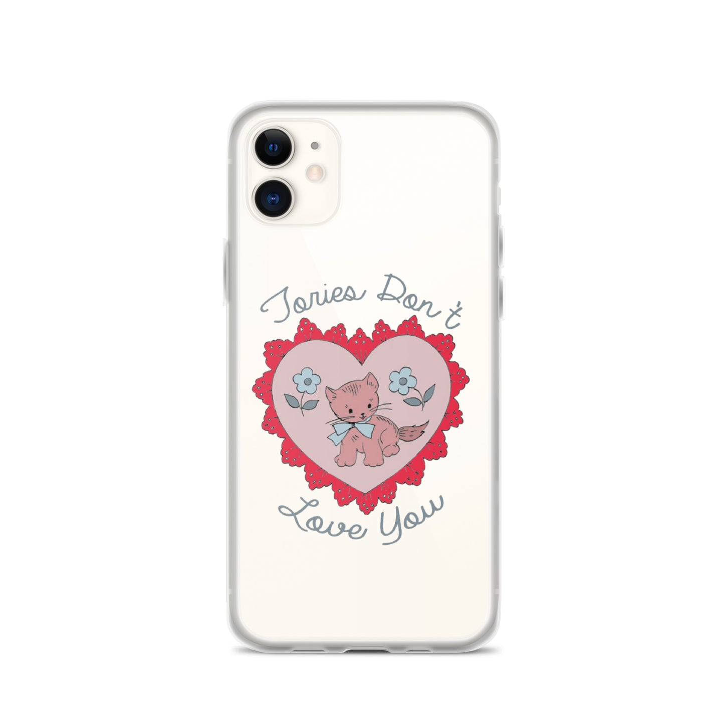 Goldenfux Kitten Heart iPhone Case