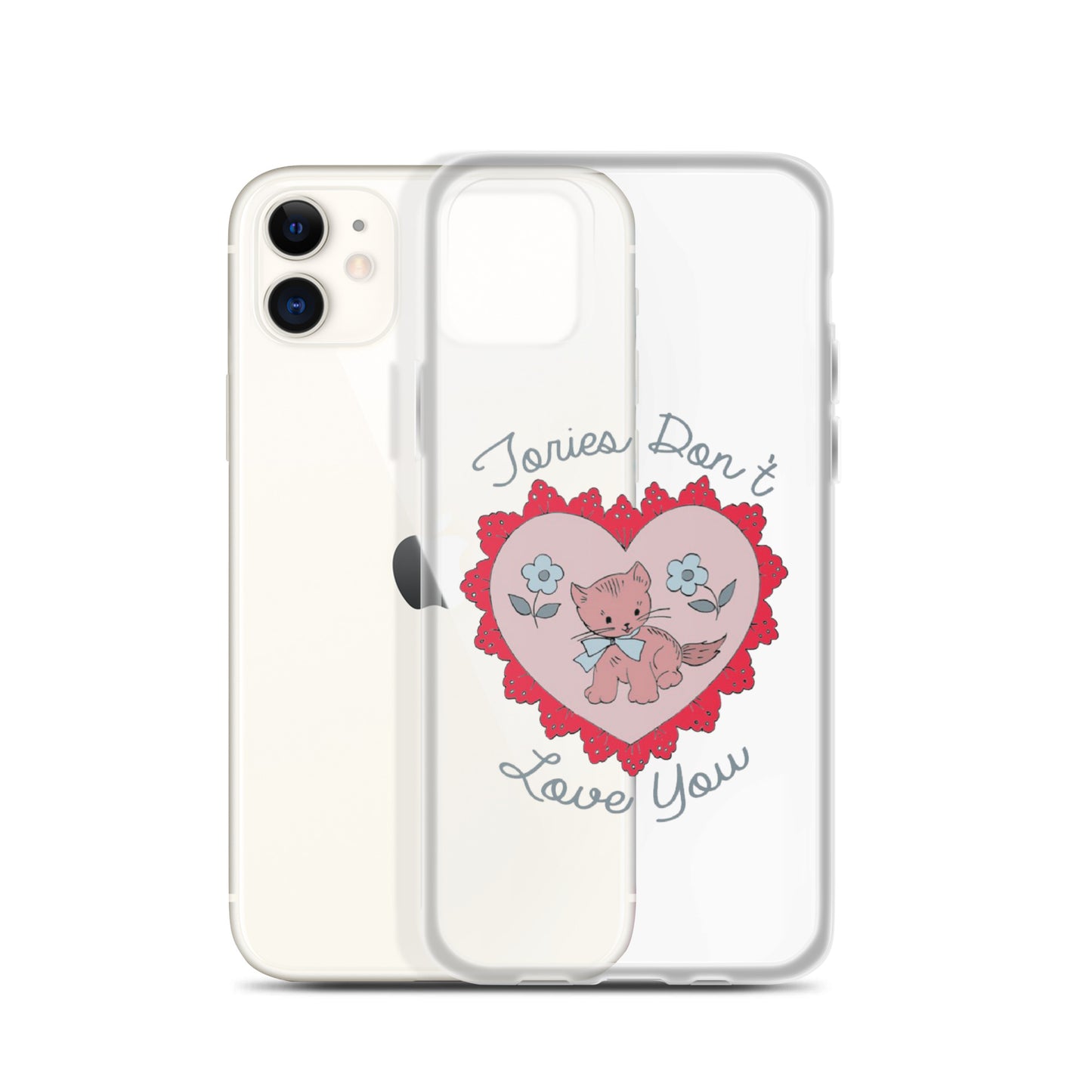 Goldenfux Kitten Heart iPhone Case