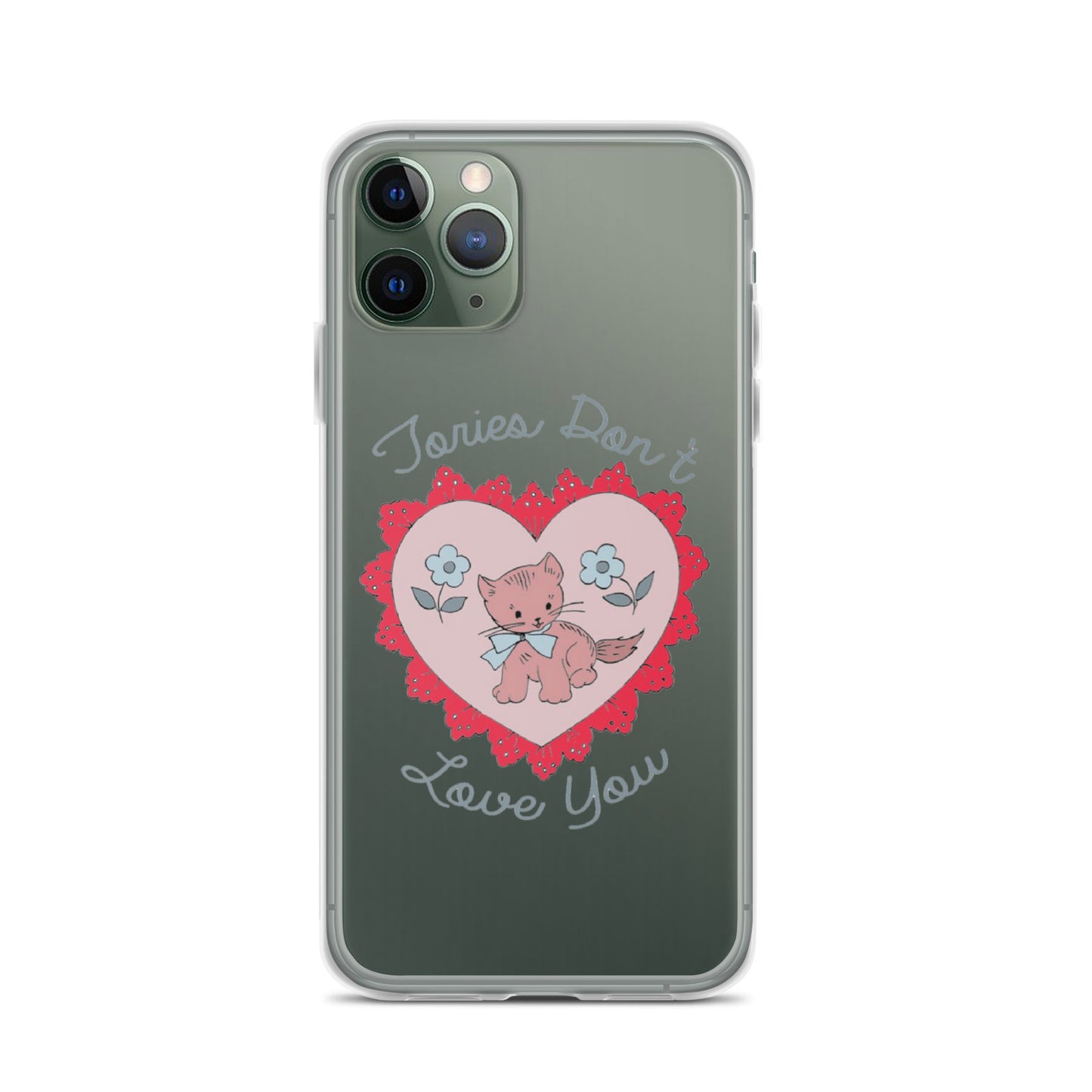 Goldenfux Kitten Heart iPhone Case