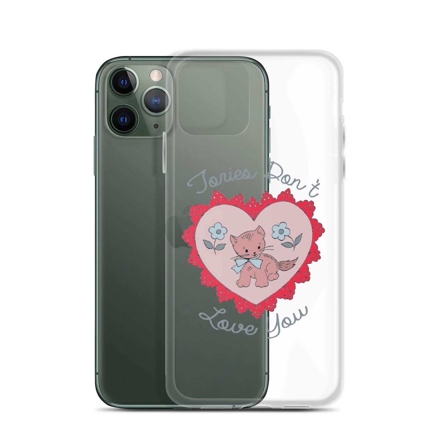 Goldenfux Kitten Heart iPhone Case