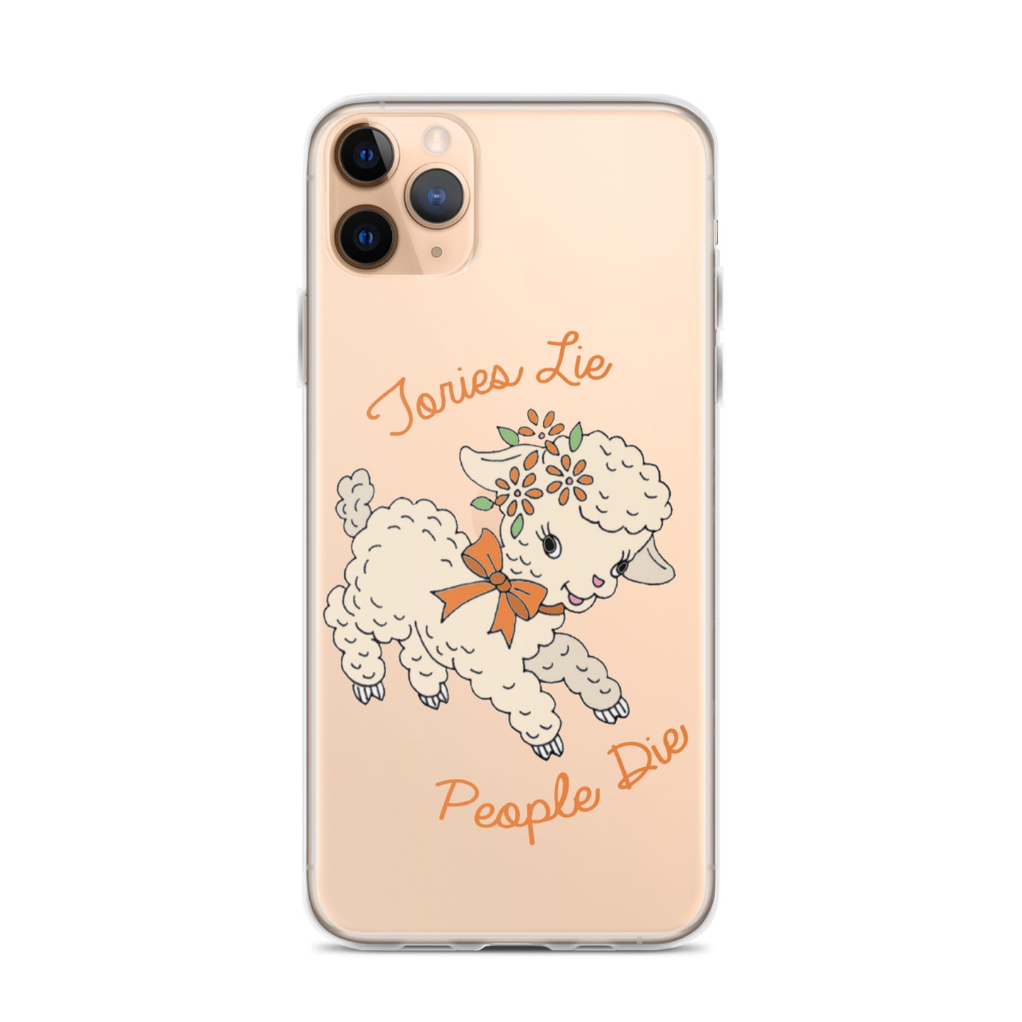 Goldenfux Lamb iPhone Case