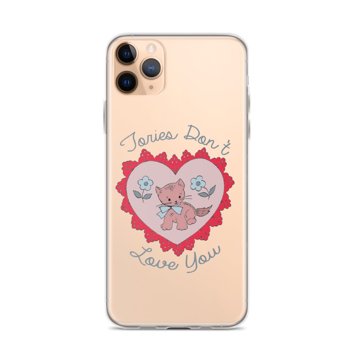 Goldenfux Kitten Heart iPhone Case