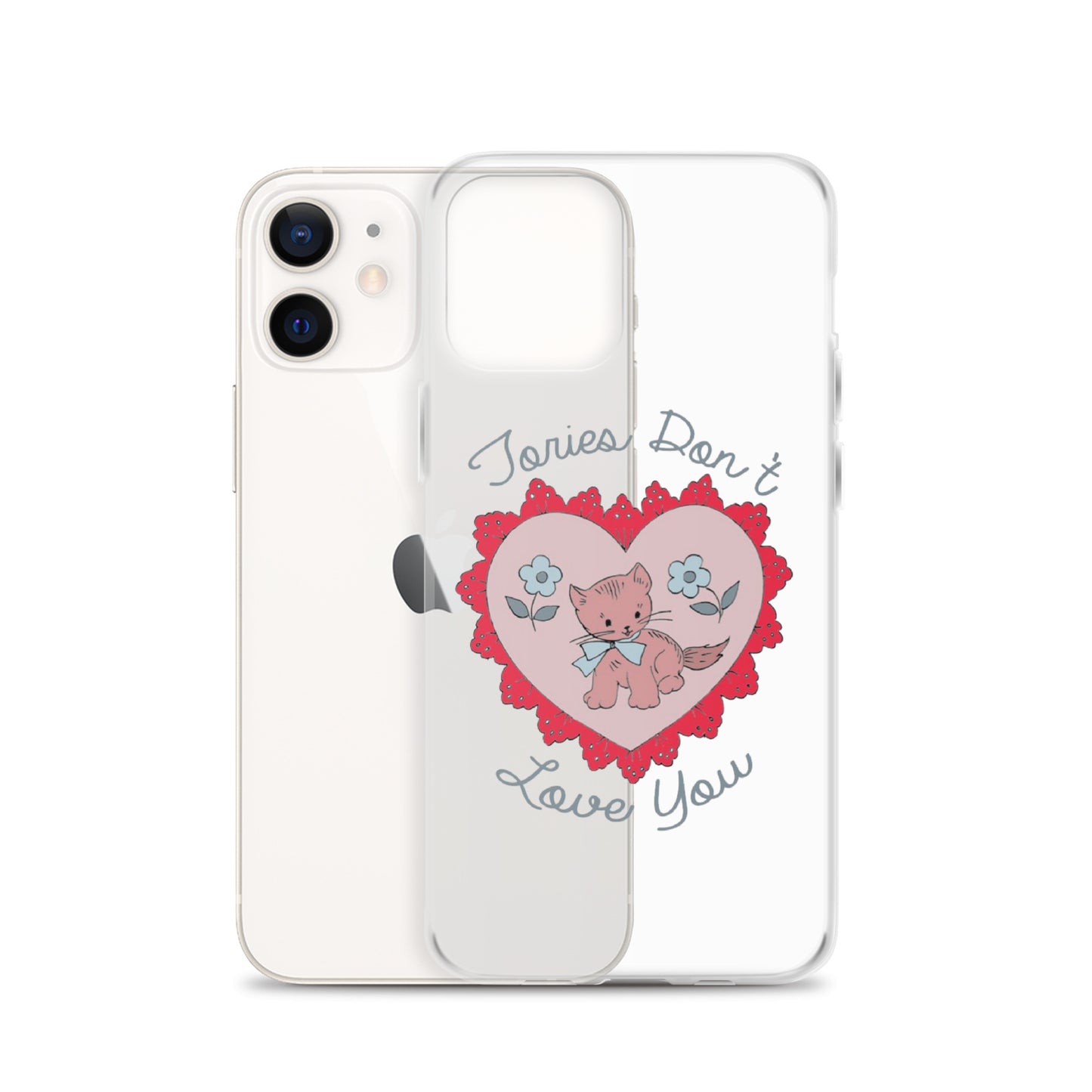 Goldenfux Kitten Heart iPhone Case