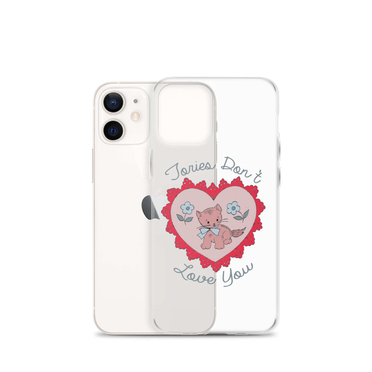 Goldenfux Kitten Heart iPhone Case