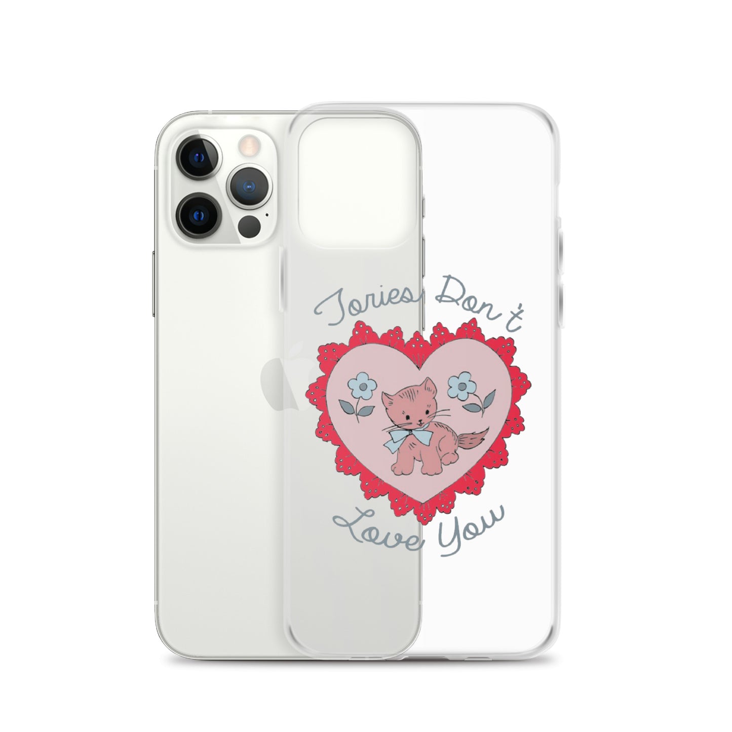 Goldenfux Kitten Heart iPhone Case