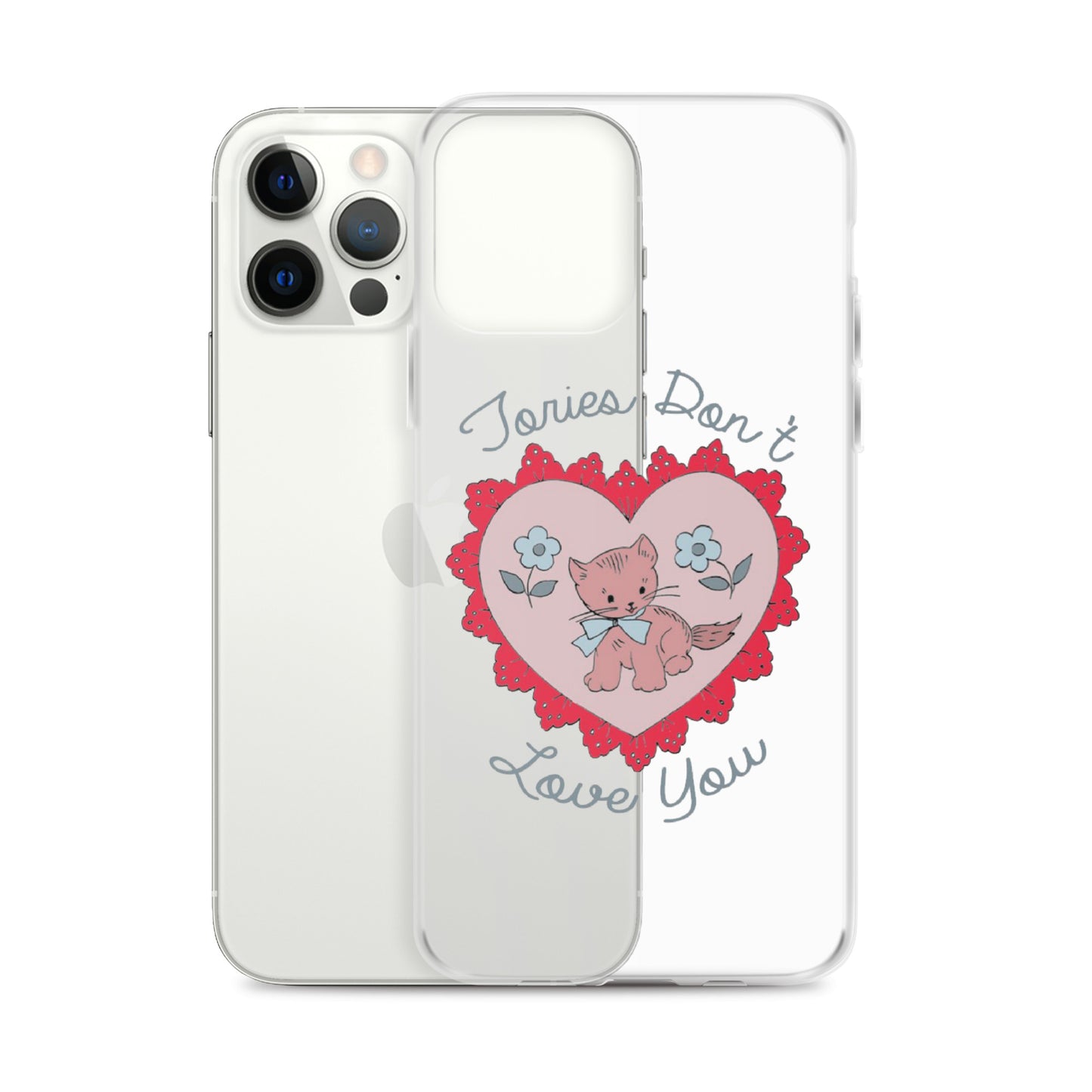 Goldenfux Kitten Heart iPhone Case