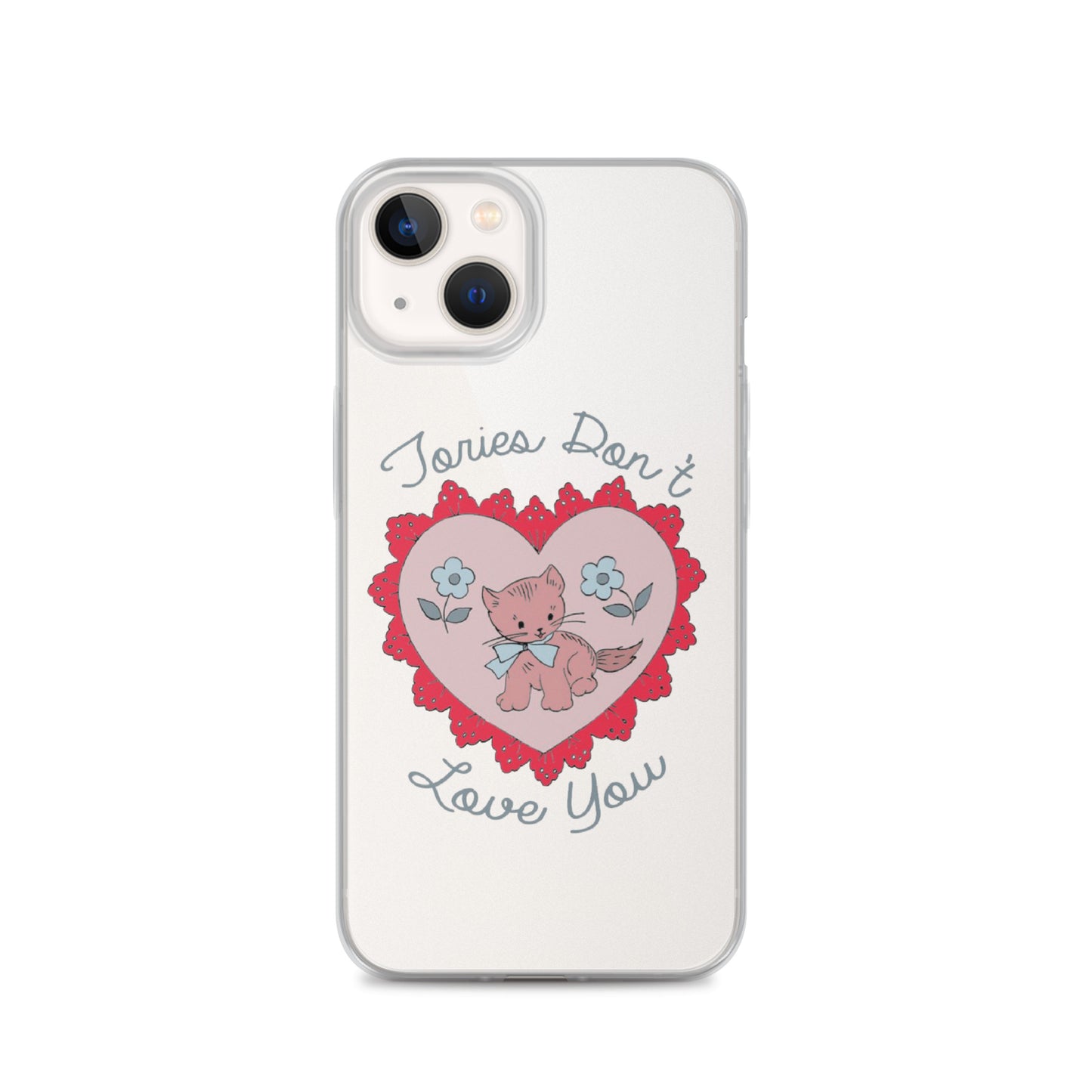 Goldenfux Kitten Heart iPhone Case