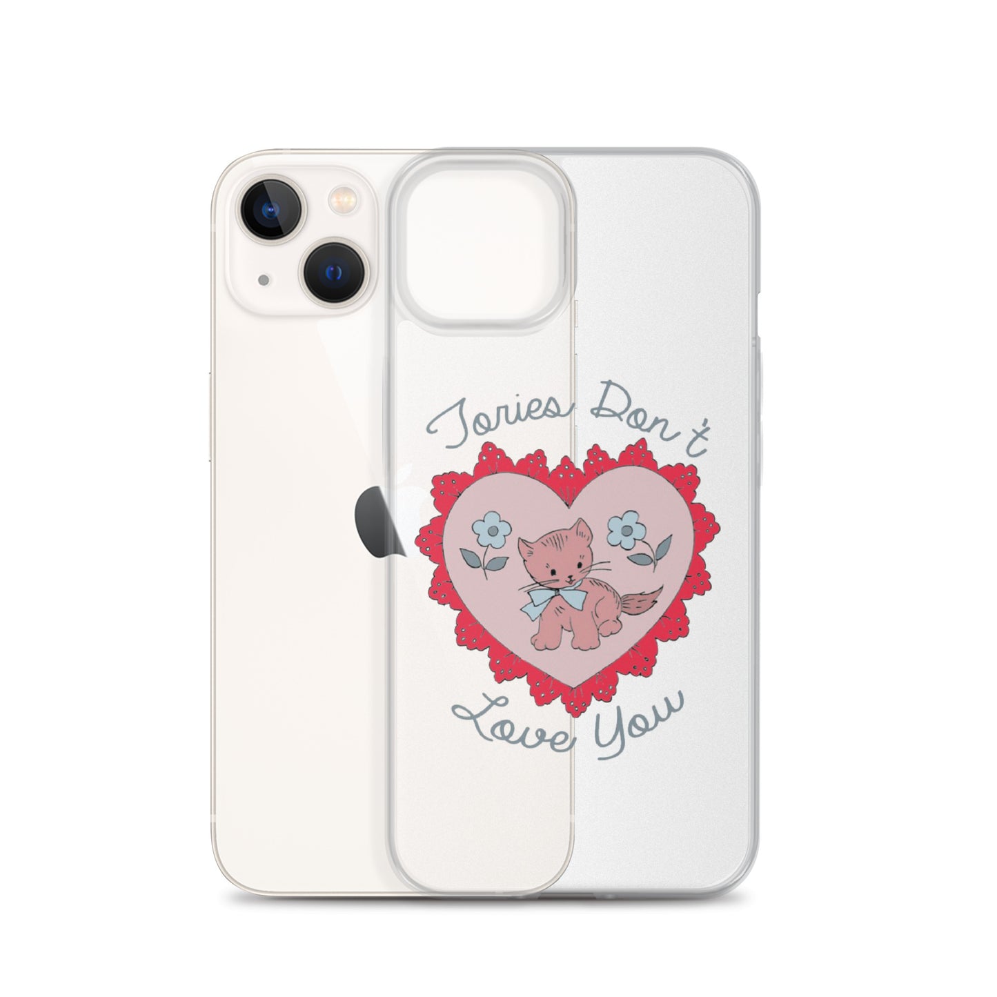 Goldenfux Kitten Heart iPhone Case