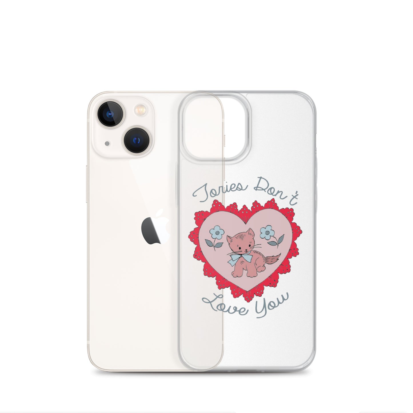 Goldenfux Kitten Heart iPhone Case