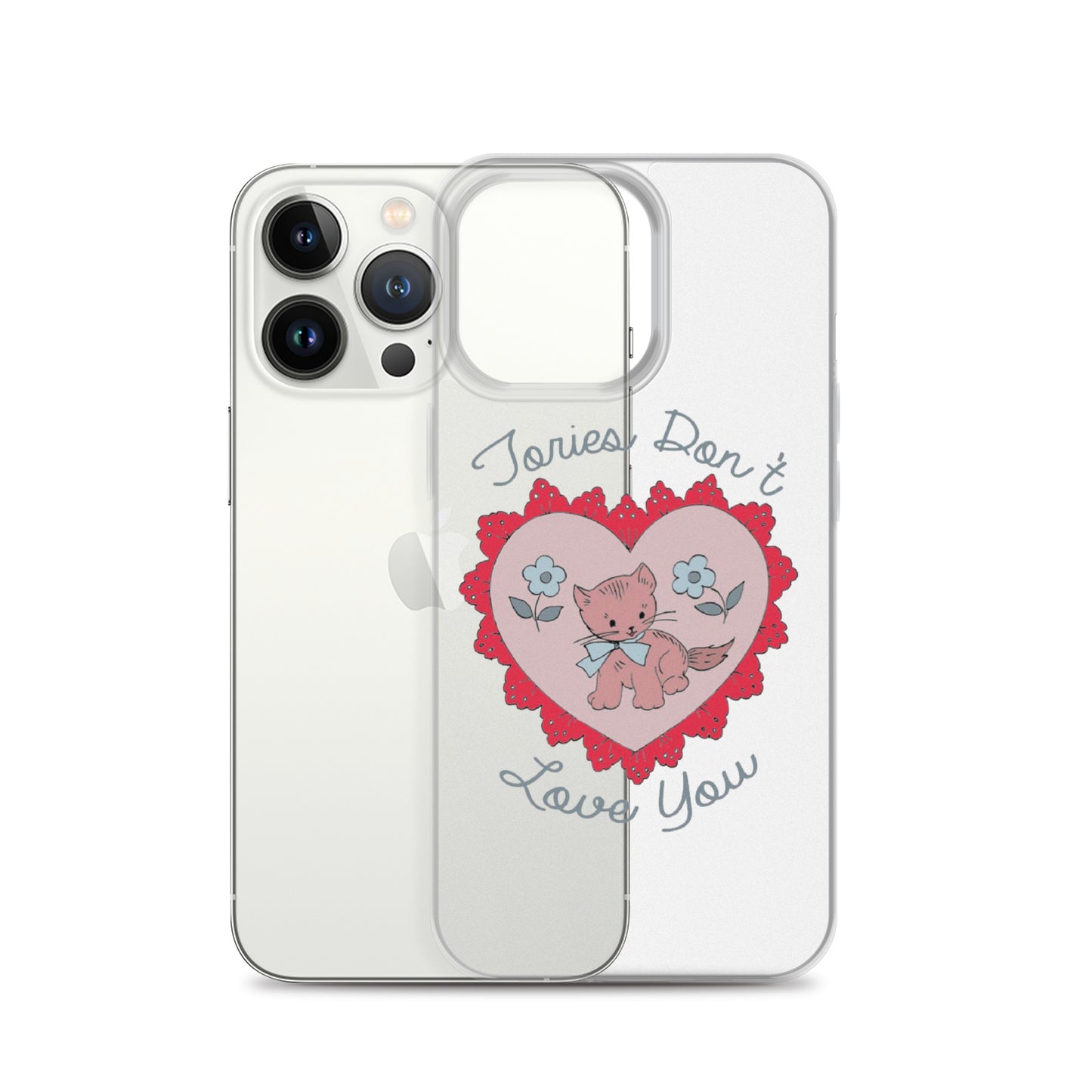 Goldenfux Kitten Heart iPhone Case