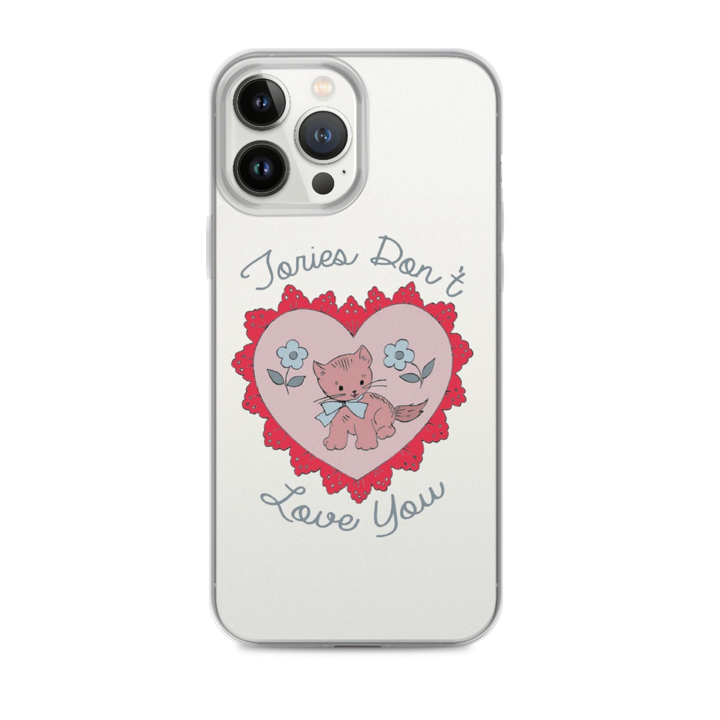 Goldenfux Kitten Heart iPhone Case