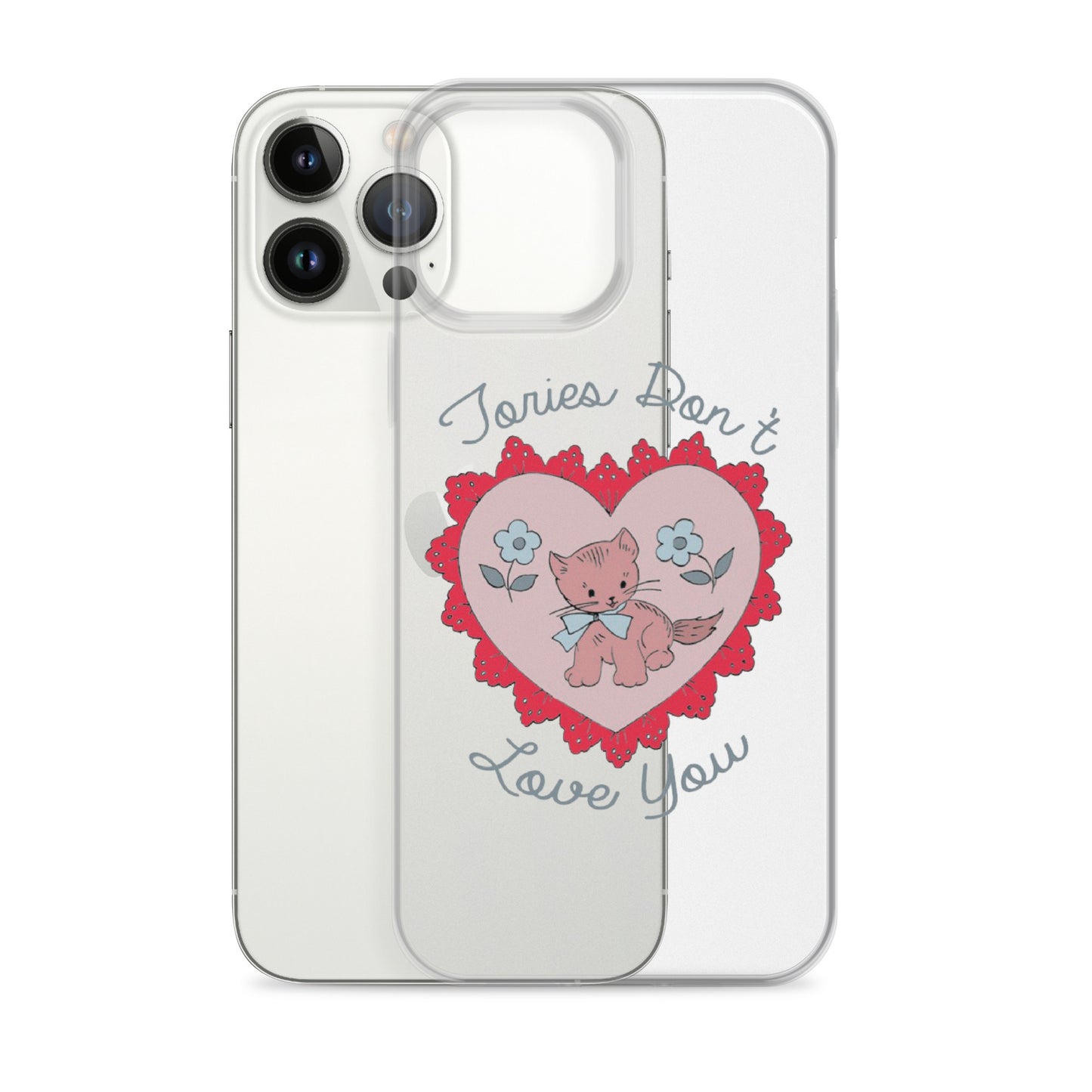 Goldenfux Kitten Heart iPhone Case