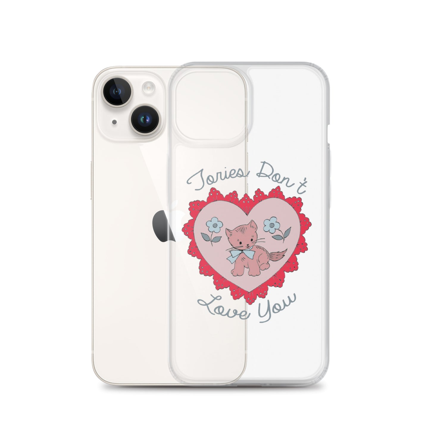 Goldenfux Kitten Heart iPhone Case