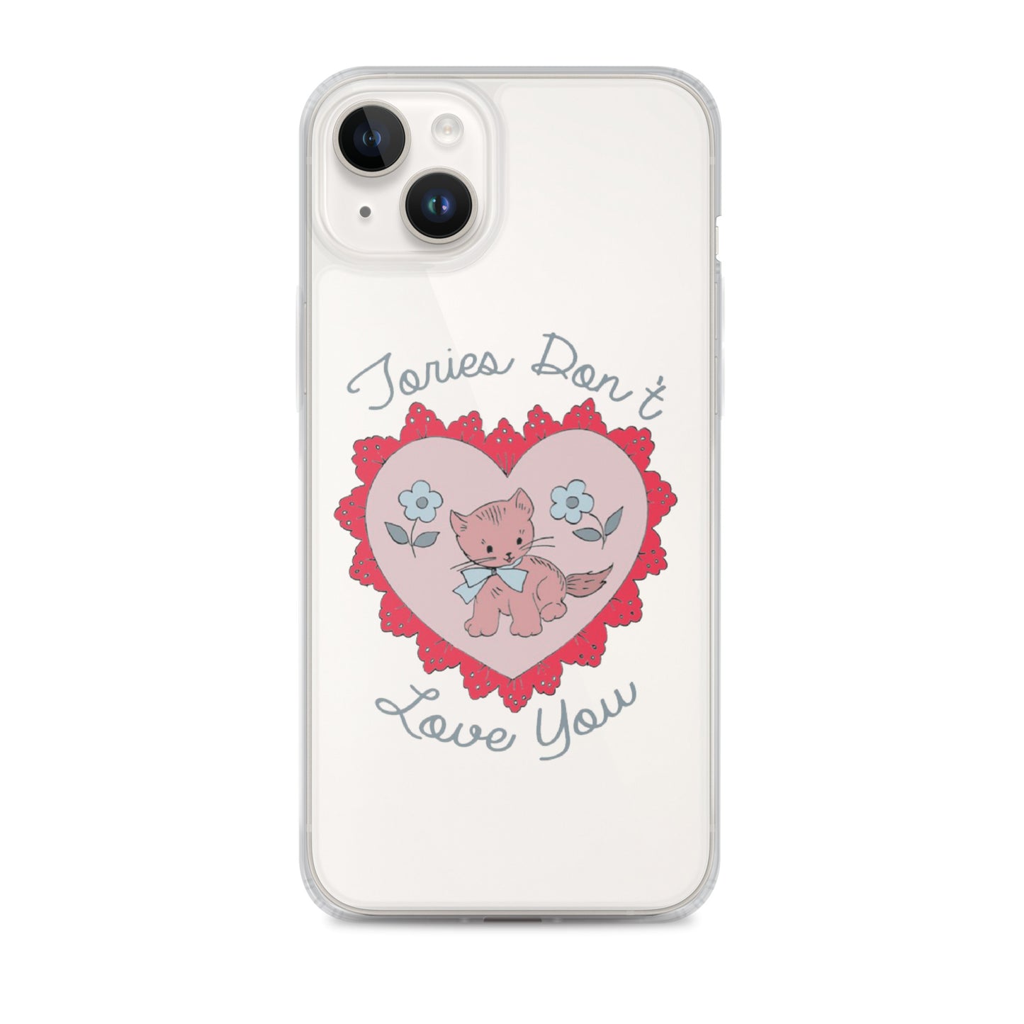 Goldenfux Kitten Heart iPhone Case