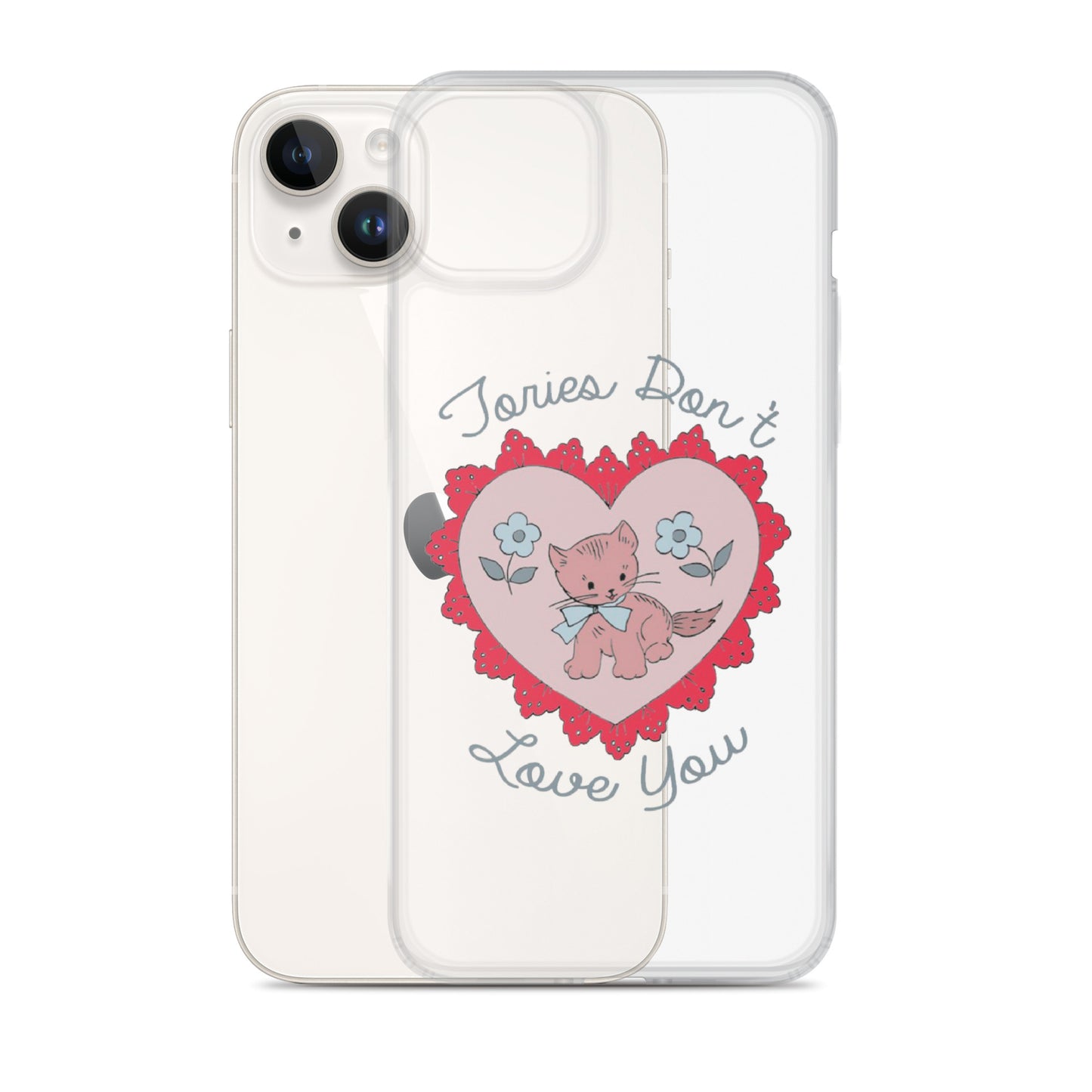 Goldenfux Kitten Heart iPhone Case