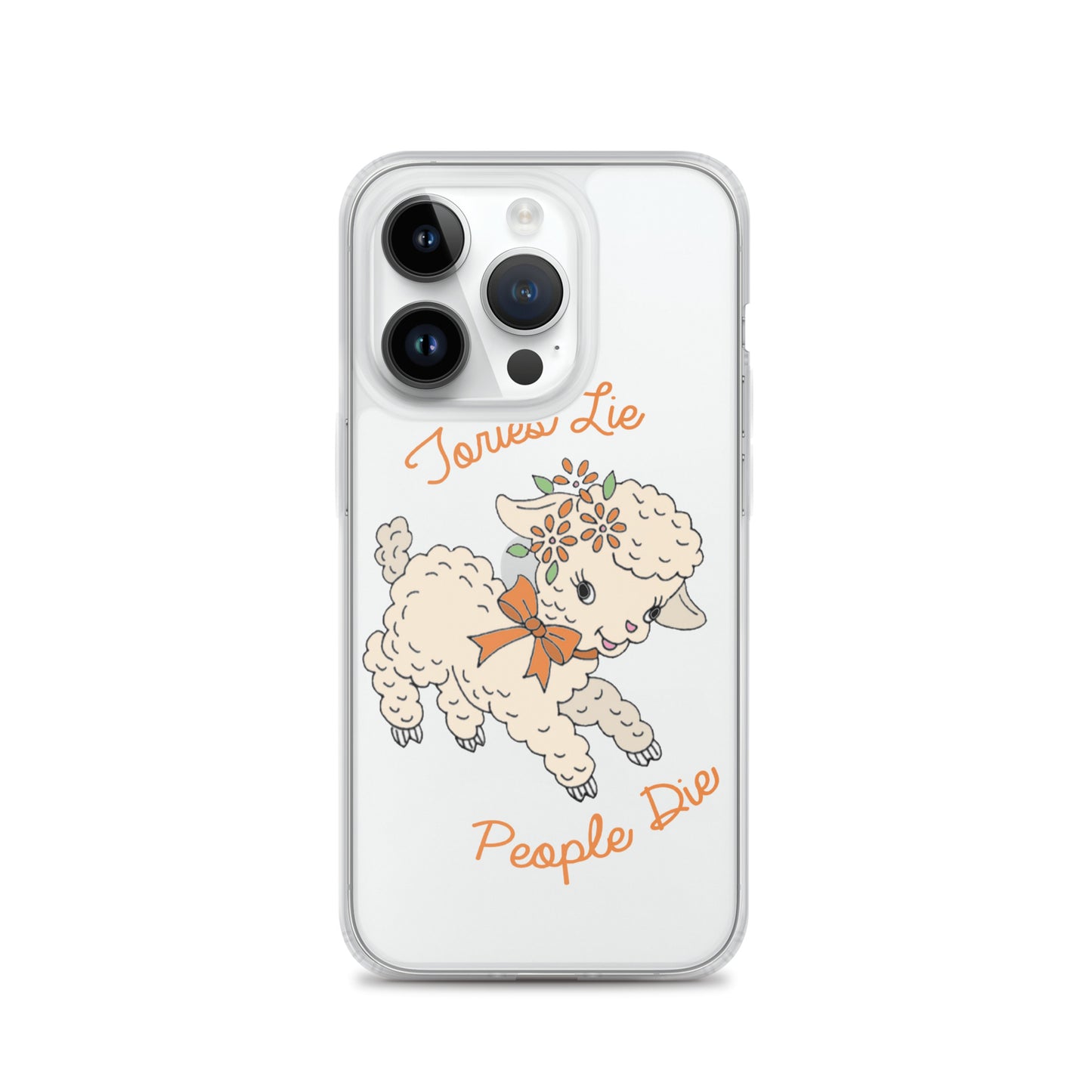 Goldenfux Lamb iPhone Case