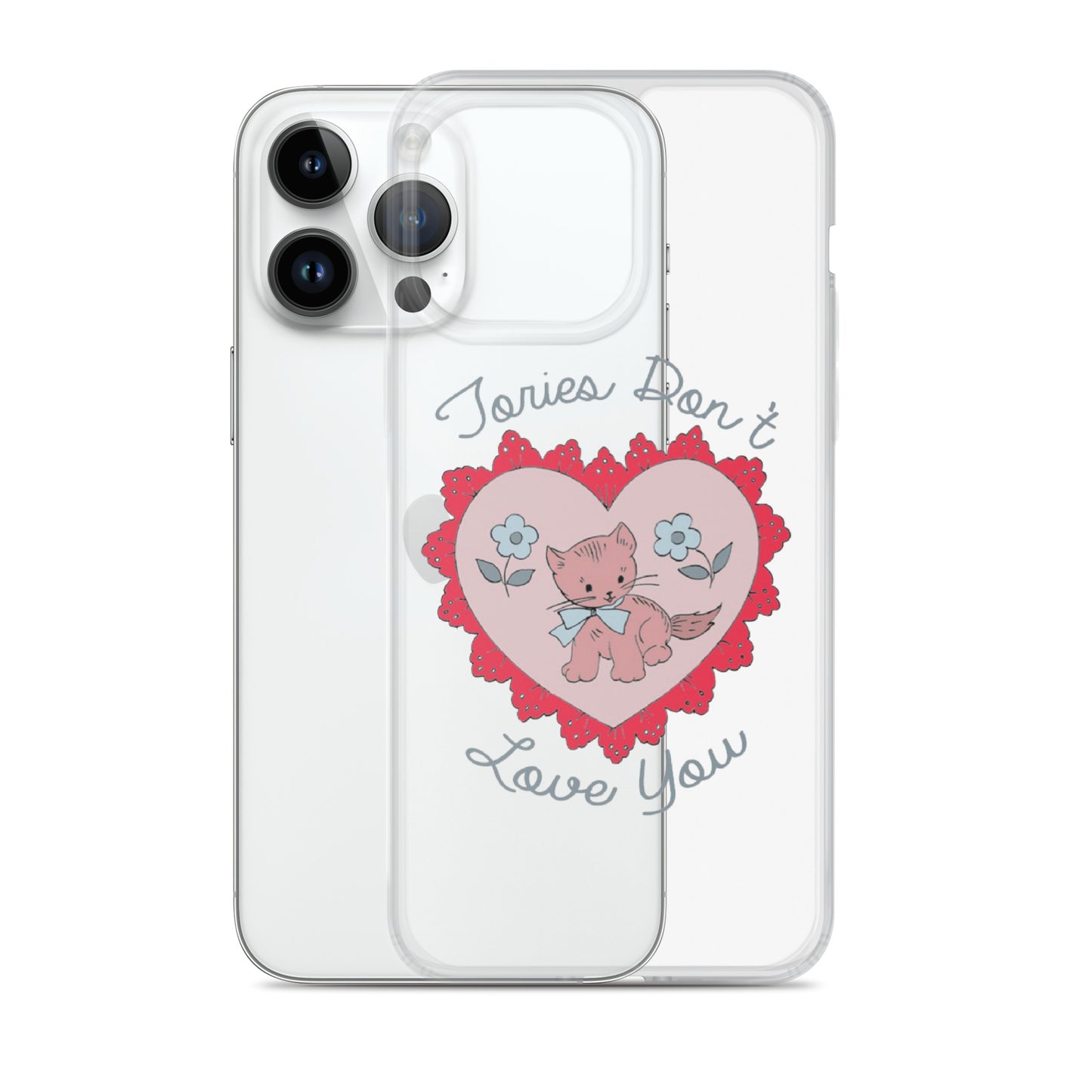 Goldenfux Kitten Heart iPhone Case