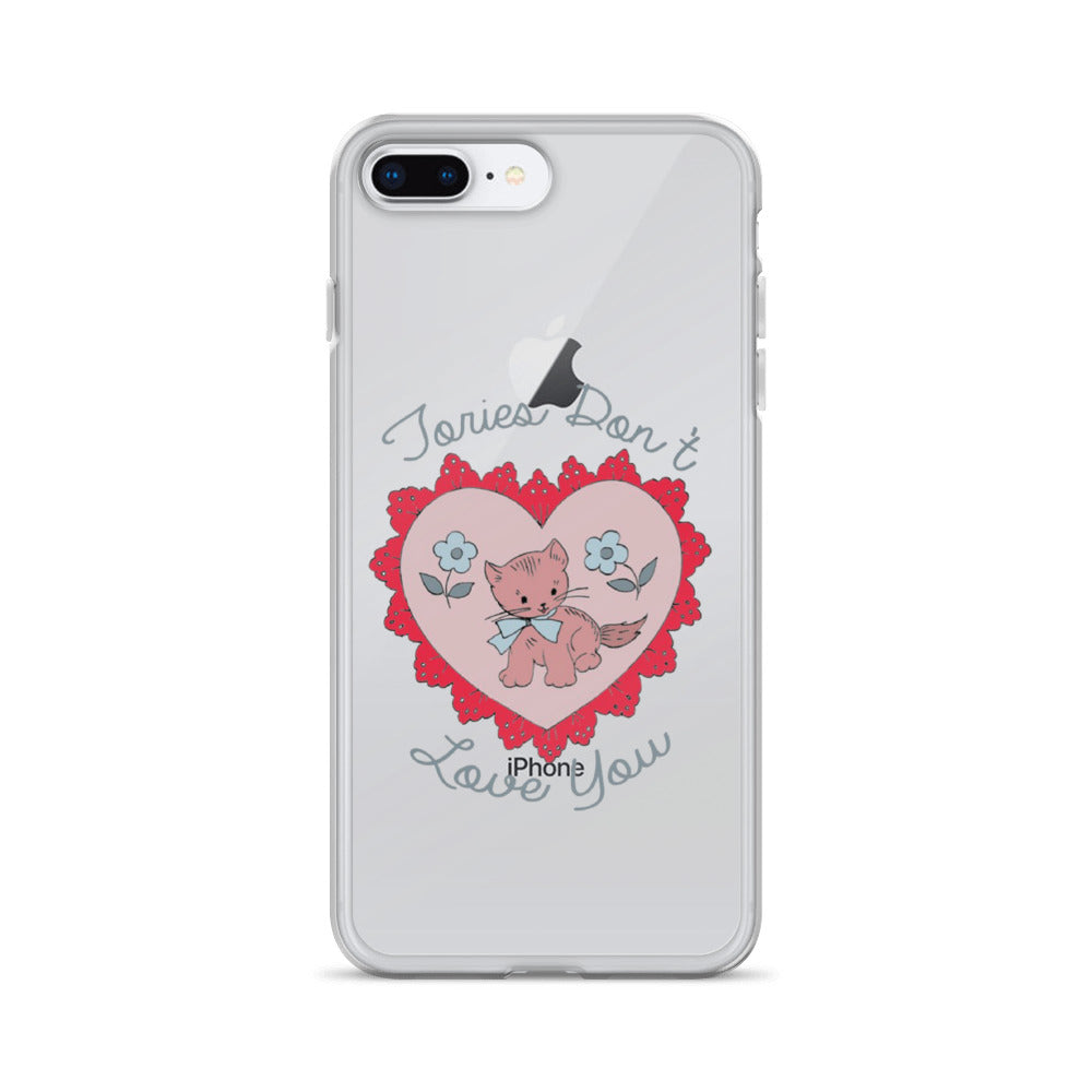 Goldenfux Kitten Heart iPhone Case