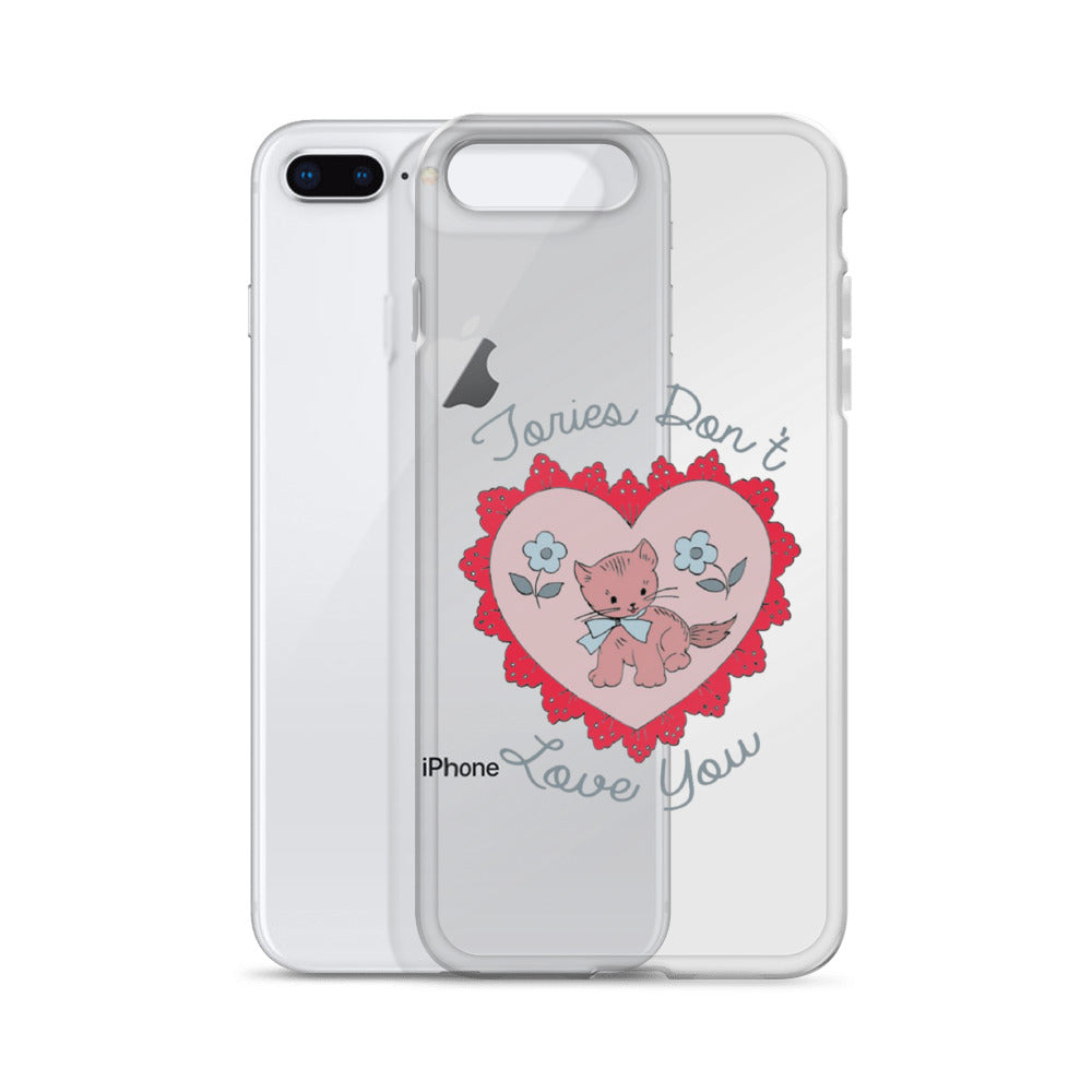 Goldenfux Kitten Heart iPhone Case