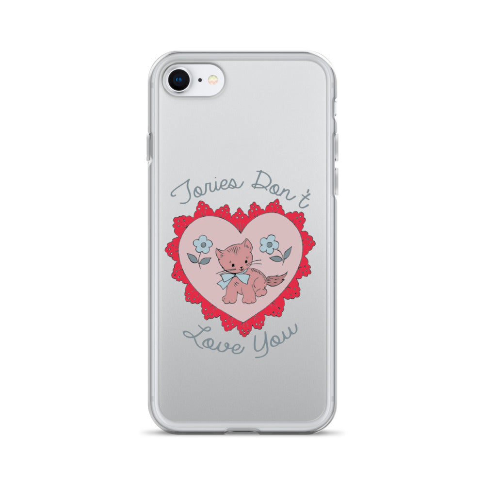 Goldenfux Kitten Heart iPhone Case