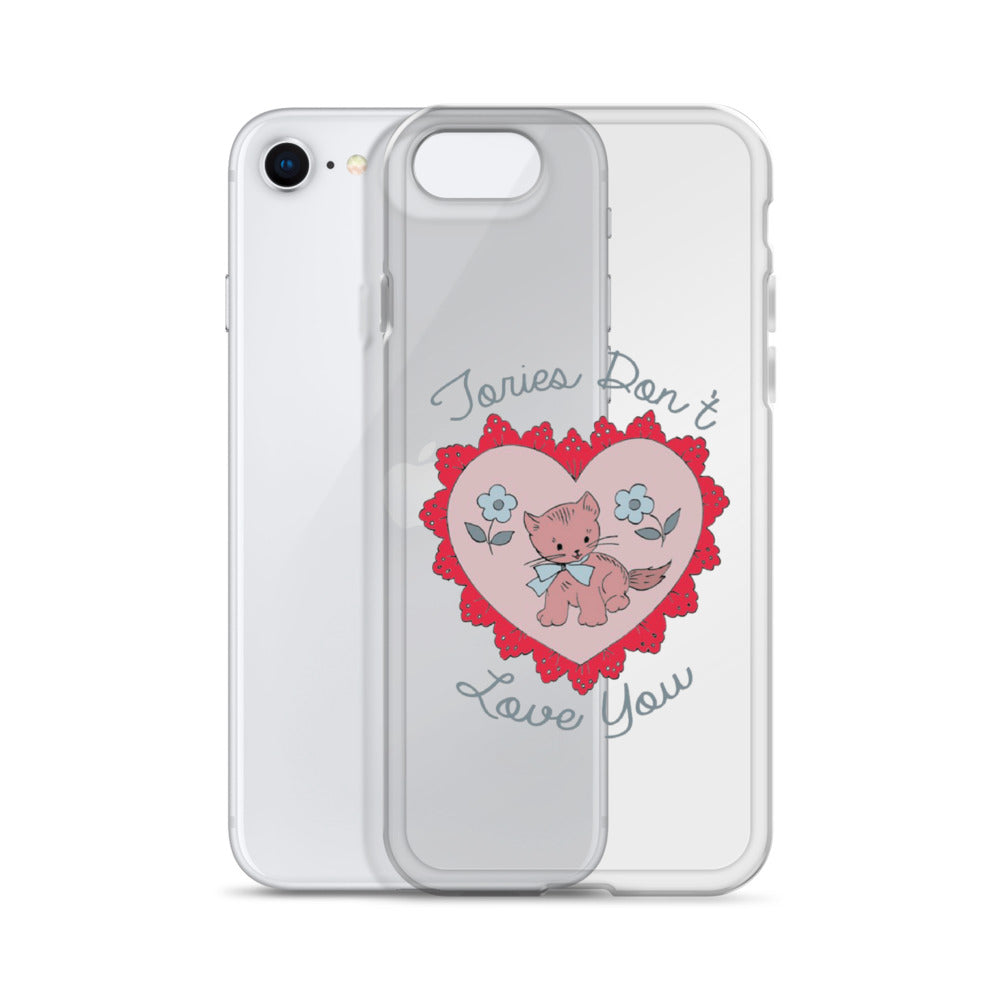 Goldenfux Kitten Heart iPhone Case