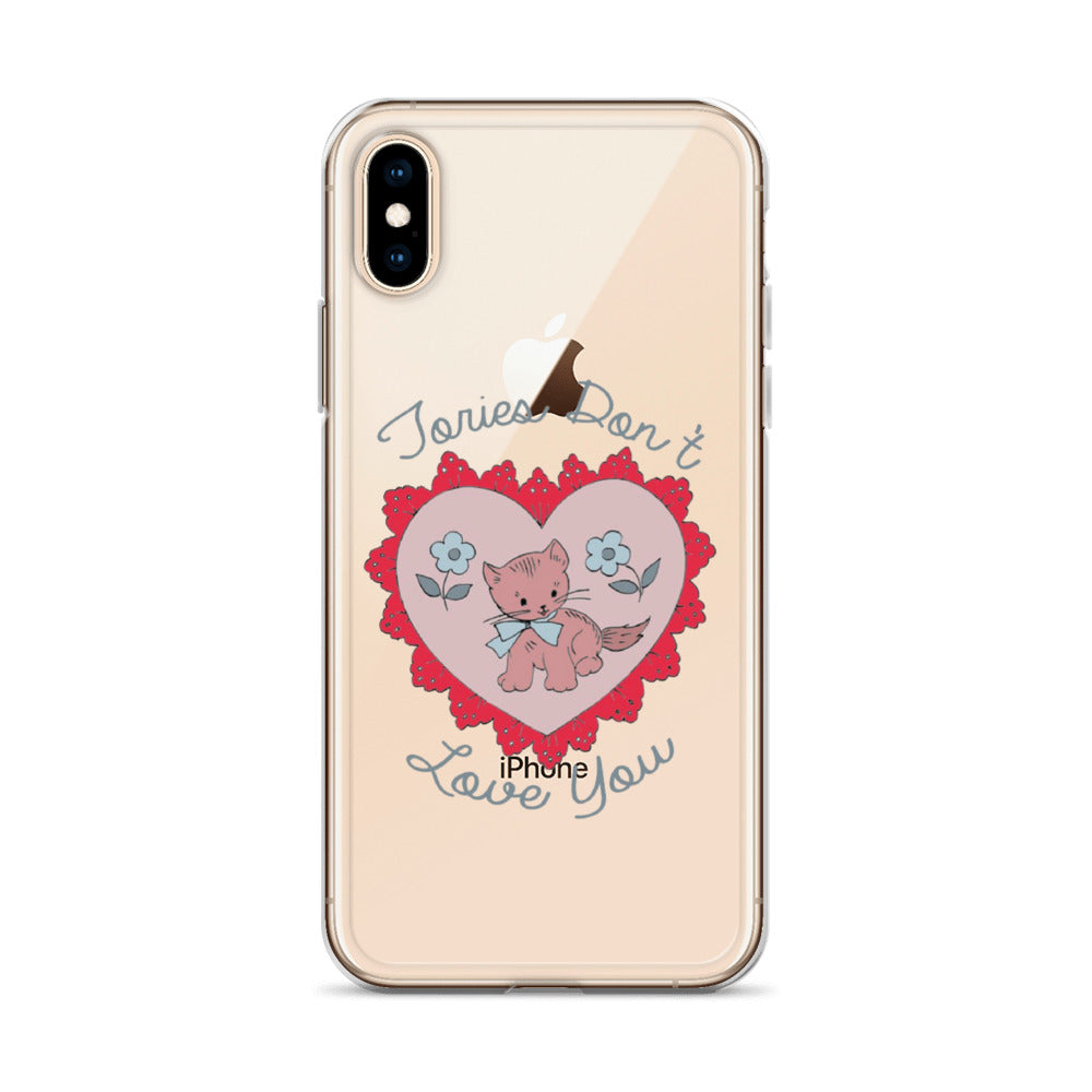 Goldenfux Kitten Heart iPhone Case