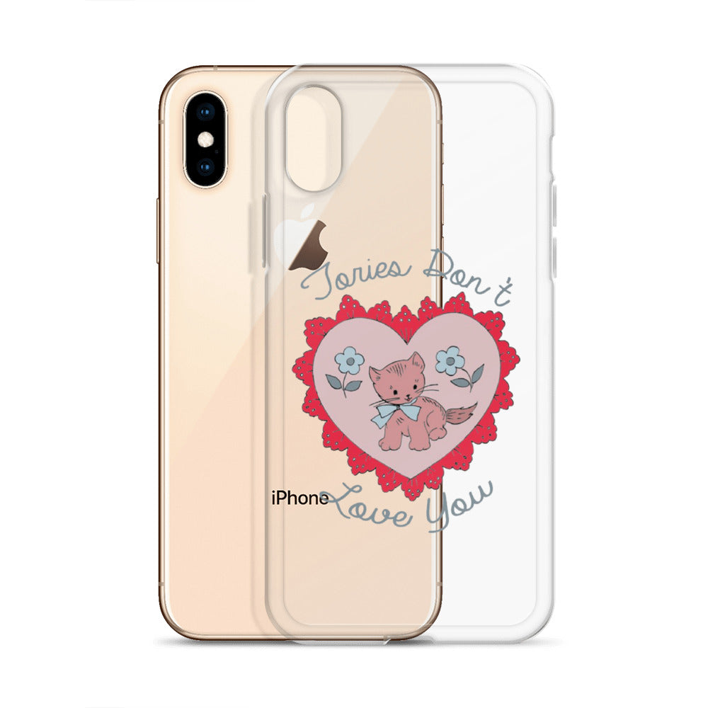 Goldenfux Kitten Heart iPhone Case