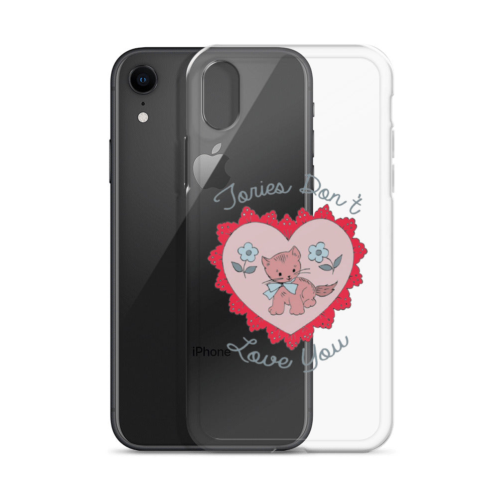 Goldenfux Kitten Heart iPhone Case