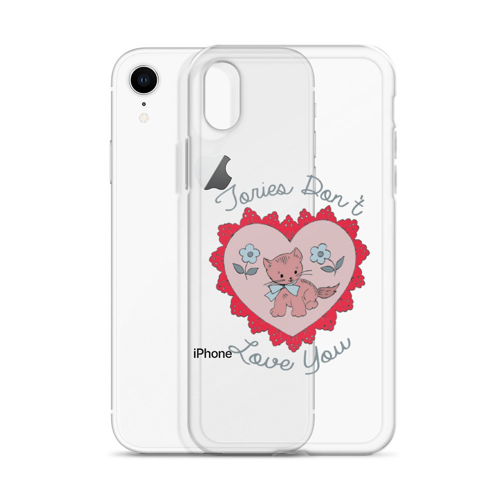 Goldenfux Kitten Heart iPhone Case