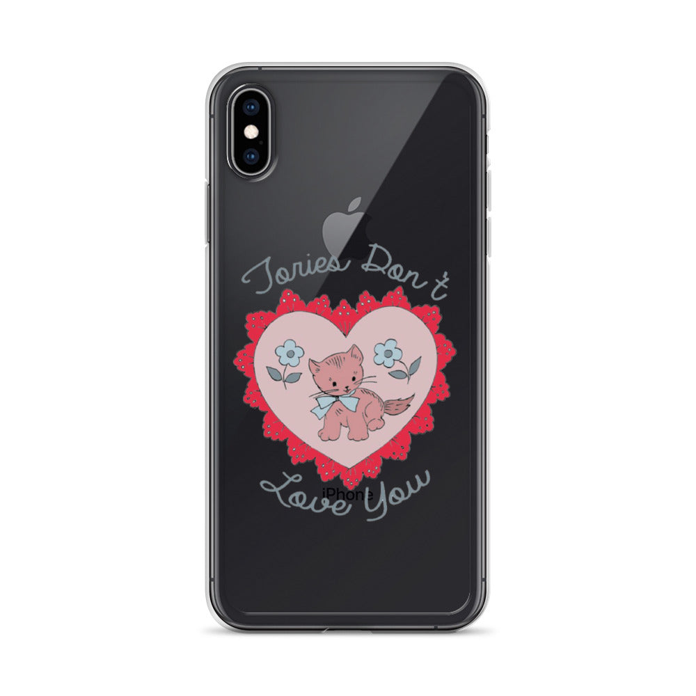 Goldenfux Kitten Heart iPhone Case