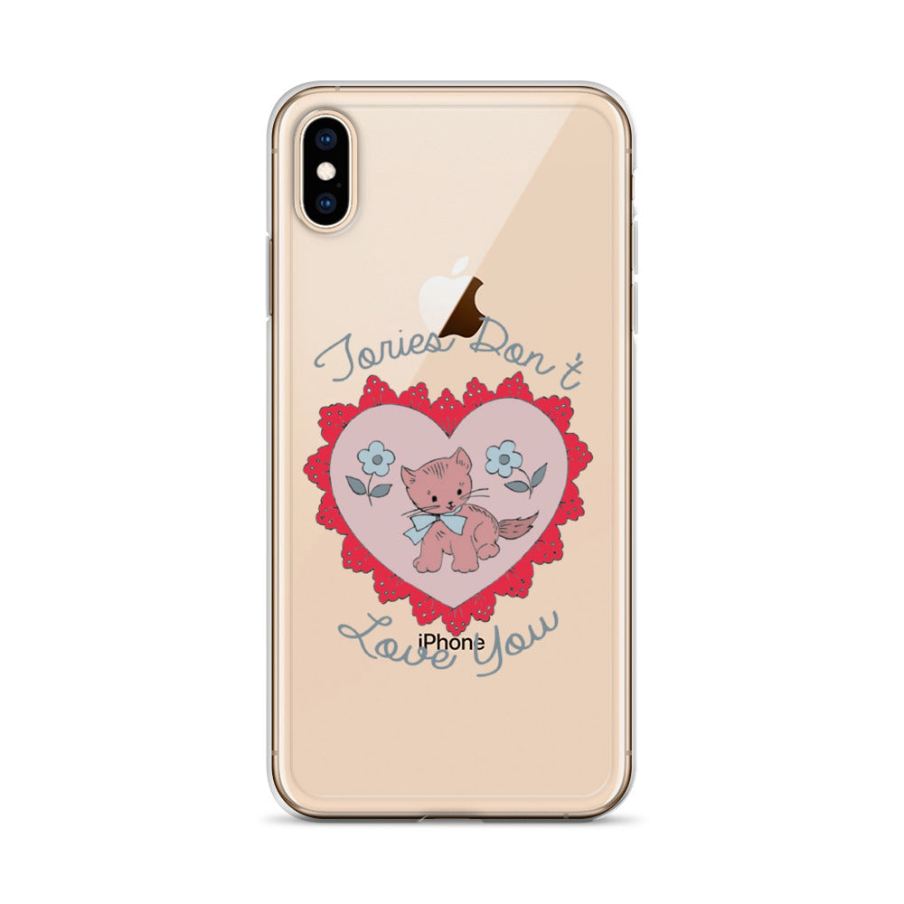 Goldenfux Kitten Heart iPhone Case