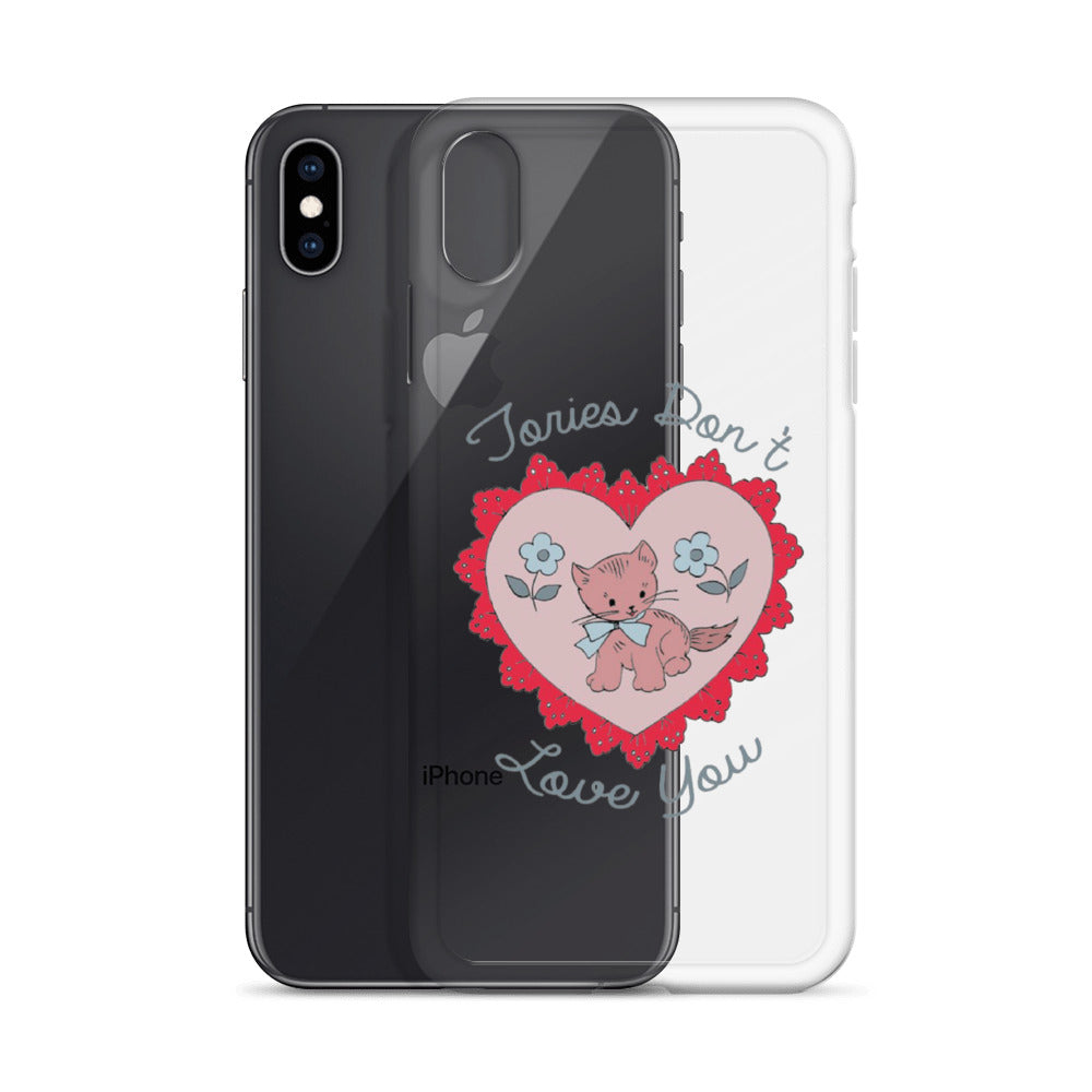 Goldenfux Kitten Heart iPhone Case