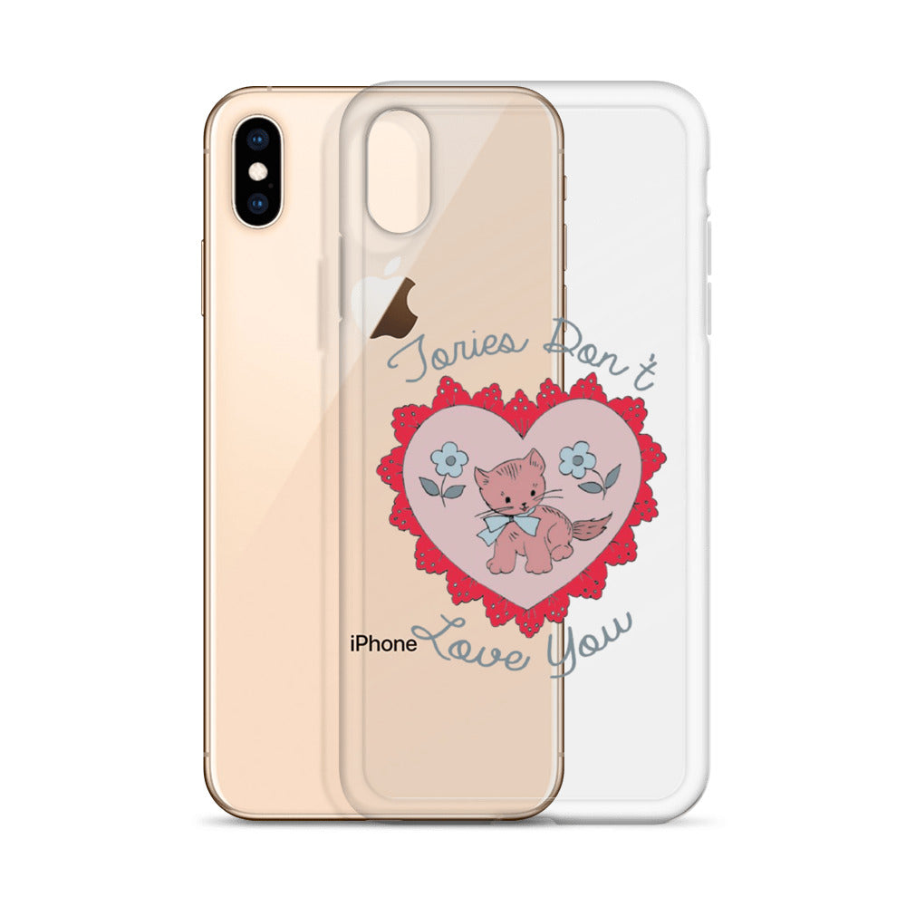 Goldenfux Kitten Heart iPhone Case