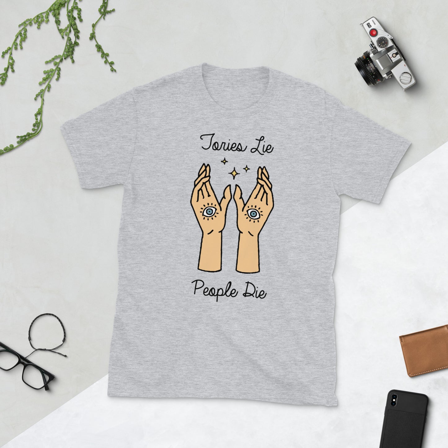 Goldenfux Mystic Hands Short-Sleeve Unisex T-Shirt